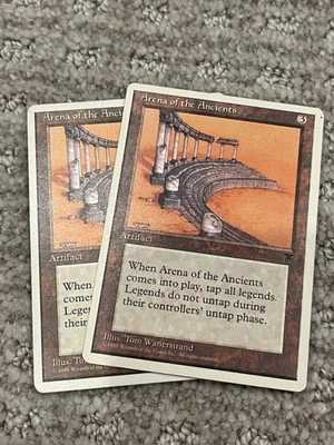 Magic the Gathering MTG 2x Arena of the Ancients Chronicles LP - Image 1 of 2