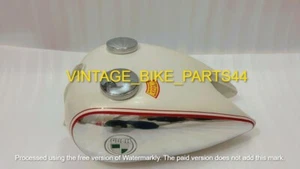 Puch 250 TF 1952 250cc Aluminium Alloy & Cream Painted Petrol Tank - Picture 1 of 6