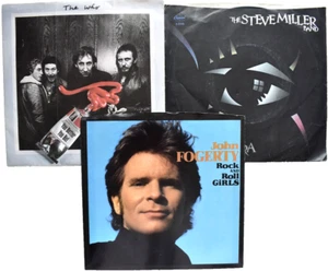 LOT OF 3 7" SINGLE RECORDS THE WHO YOU BETTER YOU BET STEVE MILLER JOHN FOGERTY - Picture 1 of 7