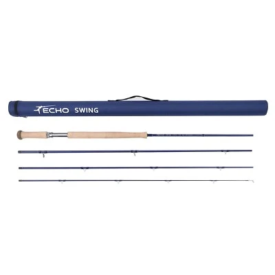 ECHO  SWING TROUT SPEY 3110-4 11' 0" #3 WEIGHT 4 PC TWO HANDED FLY ROD FREE SHIP - Image 1 of 2