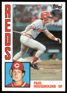 1984 Topps #214 Paul Householder Cincinnati Reds Baseball - Picture 1 of 2