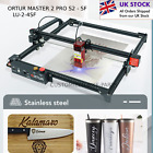 ORTUR Laser Master 2 Pro S2 SF, Laser Engraver CNC, Fixed Focus, Laser Engraving