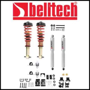 Belltech 0-3.5" Delantero y 4.5" Trasero Coilover Kit de Bajado para 21-24 Ford F-150 2x2 - Imagen 1 de 6