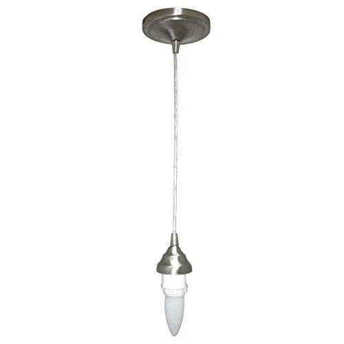 Portfolio Mini Pendant Fitter Brushed Nickel Finish Cpl2bnk