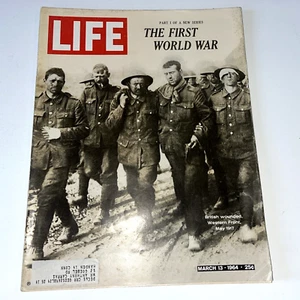 LIFE Magazine March 13 1964 The First World War Part 1 British Wounded - Imagen 1 de 4