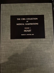 The CIBA collection of Medical Illustrations Vol 5 Heart Frank Netter Very Good - Picture 1 of 2