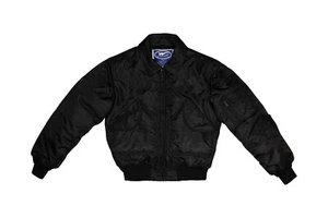 Chaqueta de vuelo de bombardero del escuadrón CWU para adultos en blanco - Imagen 1 de 5
