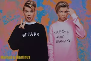 MARCUS & MARTINUS - Star Card - Foto Karte Mini Poster Clippings Fan Sammlung - Imagen 1 de 1