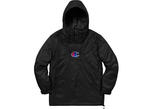 Supreme Champion Pullover Parka Black Size XL - Picture 1 of 3