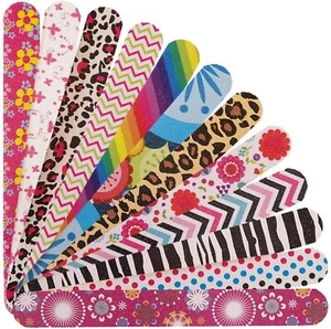⭐Lima Unghie Colorata Tavola Smeriglio Doppio Lato Manicure Pedicure Nail Care Art⭐ - Foto 1 di 4