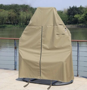 Cubierta para silla colgante de patio doble Flexiyard con sistema ajustable X-Lock y cremallera - Imagen 1 de 10