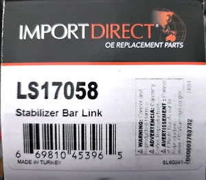 Import Direct Chassis Stabilizer Bar Link - LS17058 - Picture 1 of 1