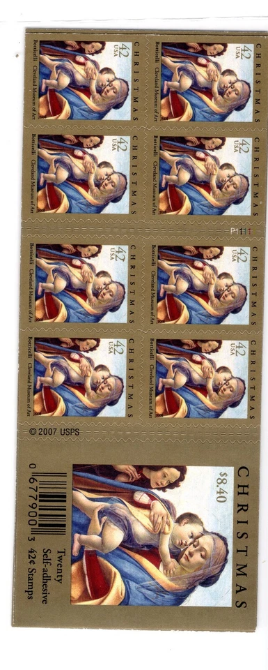 2008 42 cent Madonna complete booklet of 20 Scott #4359a, Mint NH - Image 1 of 1