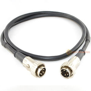 SNAIC 4 PIN DIN TO 4 PIN DIN TWIST LOCK INTERCONNECT CABLE FOR NAIM PRE-AMP