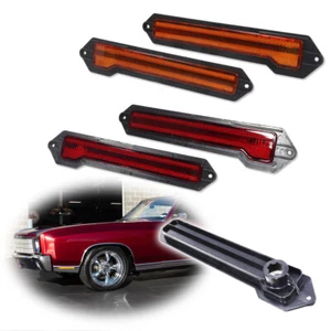 4PCS OE-Style Front & Rear Side Marker Light For 1970-1972 Chevrolet Monte Carlo - Picture 1 of 10