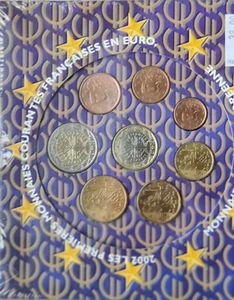 Kursmünzensatz Frankreich 2002 Original Monnaie de Paris - Bild 1 von 1