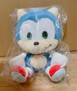 SEGA Fave SONIC & FRIENDS Sonic Plush M Size 2024 JAPAN Limited Toy Doll - Picture 1 of 7