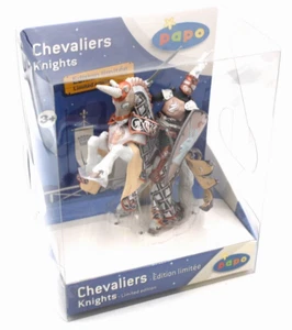 Ritterfigur ,Papo 80603 Waffenmeister mit Pferd  ,Einhorn, Sehr guter Zustand - Bild 1 von 4