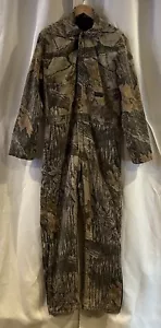 VTG Liberty Camouflage Hunting Cotton Coveralls Realtree Coveralls Men's M Tall - Picture 1 of 12