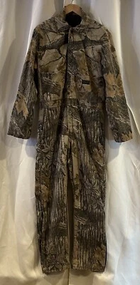 VTG Liberty Camouflage Hunting Cotton Coveralls Realtree Coveralls Men's M Tall - Image 1 of 4