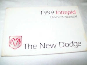 1999 DODGE INTREPID OWNER'S MANUAL. EXCELLENT CONDITION / OEM - FREE SHIP - Picture 1 of 1