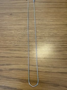 Silver tone ecklce - Picture 1 of 1