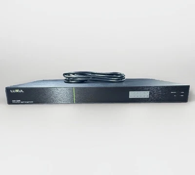 Luxul AMS-1208P 12-Port / 8 PoE+ Gigabit Managed Network Switch - Image 1 of 4