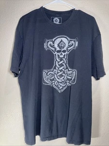 ZERO FOXTROT USA Viking Thors Hammer Valhalla T SHIRT large DevGru seal black 2X - Bild 1 von 4