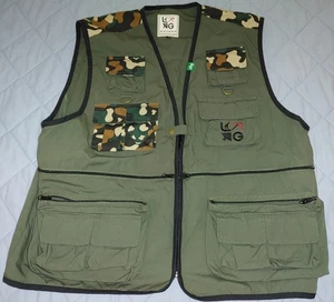 Lifted Research Group LRG Mens ROTHCO Green Vest 3XL - Picture 1 of 8