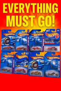 Hot Wheels Motorrad 8 Stück - Scorchin’ Scooter, Dodge Tomahawk, Blast Lane - - Bild 1 von 10