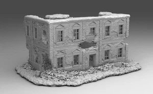 Décors WW2 - Batiment en ruine 1 - Foto 1 di 1