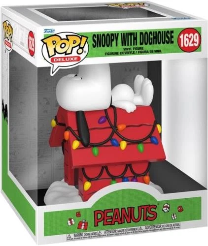 FUNKO POP: AMENDOIM - SNOOPY COM DOGHOUSE HOLIDAY DLX - Imagem 1 de 1