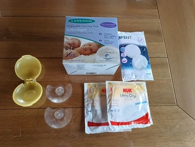 Stillhütchen Medela, Stilleinlagen Lansinoh, Avent Und Nuk - Bild 1 von 4