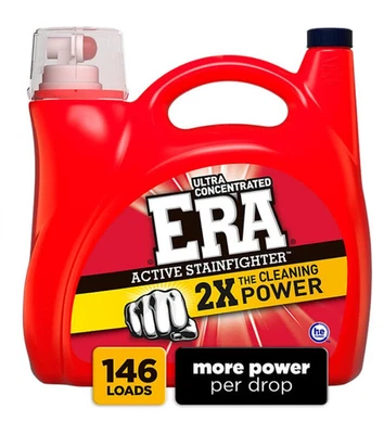 Era Active Stainfighter Liquid Laundry Detergent 200oz - 146 Loads