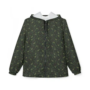Military Camouflage Windbreaker Jacket, Unisex Outdoor Jacket, Stylish Athletic - Picture 1 of 46