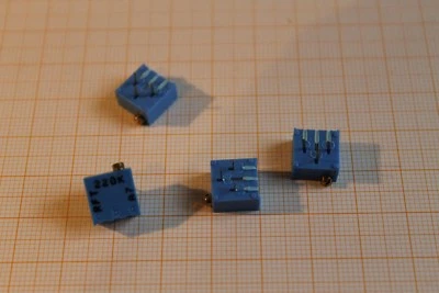 10 RFT Poti Potentiometer TGL 27423 513.109 Thick Film 0.5W 300V Parallel #ZH01 - Image 1 of 4