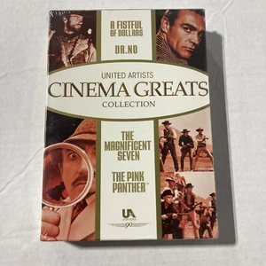 UA Cinema Greats: Fistful of Dollars Dr No Magnificent Seven Pink Panther DVD - Picture 1 of 4