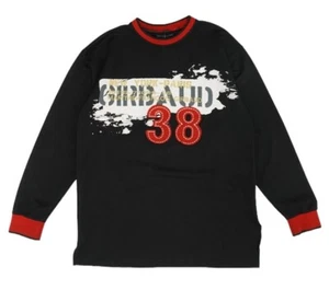 Vintage Marithe + Francois Girbaud Sweatshirt Spell Out Name Black Men’s 2XL - Picture 1 of 3