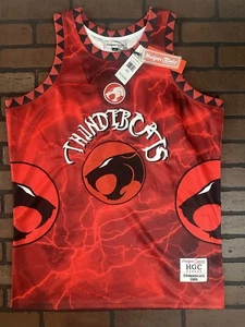 THUNDERCATS Red Headgear Classics Basketball Trikot ~nie getragen~ L XL 2XL - Bild 1 von 7