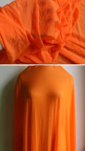 By Yard nylon spandex lining underwear stockings knit net mesh material stretch - Picture 1 of 34