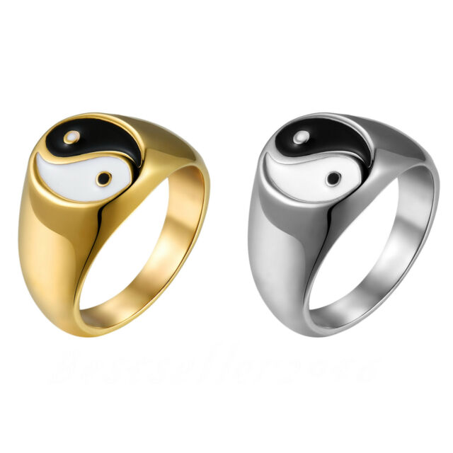yin yang ring products for sale | eBay