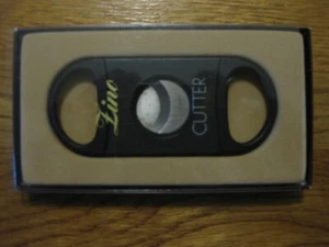 Vtg Zino 2 Finger Cigar Cutter. Blade Cigar Cutter Mint Original owner + a - Picture 1 of 7