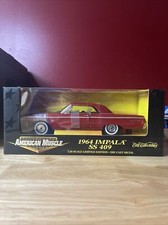 ERTL American Muscle 1964 Chevy Impala SS 409 Red 1:18 Diecast Car