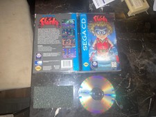 Flink (Sega CD, 1994) Complete with Manual Registration Card Tested Works CIB