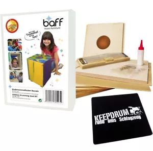 Baff taburete de tambor para niños cajón kit 38 + almohadilla de asiento keepdrum - Imagen 1 de 4