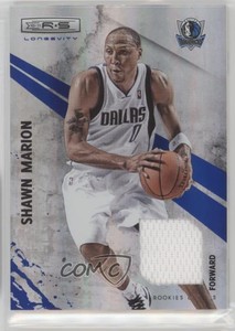 2010-11 Panini Rookies & Stars Longevity Sapphire Materials /25 Shawn Marion #52