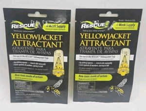 Rescue, Yellow Jacket Attractant. Factory Sealed. LOT of FOUR (4). Two Per Pack. - Picture 1 of 4