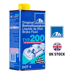ATE Typ 200 DOT4 Performance Racing Brake Fluid (Replaces Super Blue) FREE P&P - Picture 1 of 1