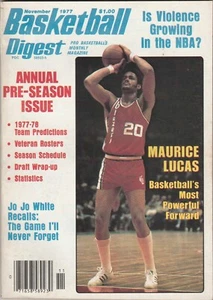Resumen de baloncesto de noviembre de 1977 sin etiqueta postal - Imagen 1 de 1