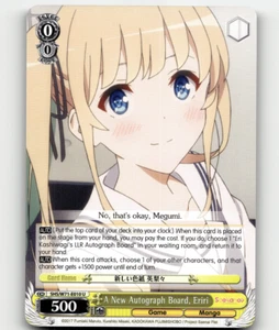 Weiss Schwarz Un Nuevo Tablero de Autógrafos Saekano Cómo Criar a una Chica Aburrida... Plano - Imagen 1 de 1